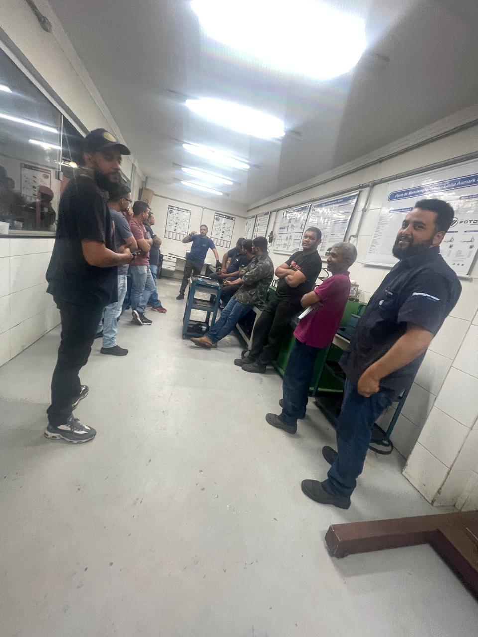 Turma da LP de Brito em aula